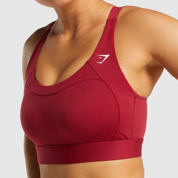 Gymshark Red Sports Bra - Picture 1 of 5